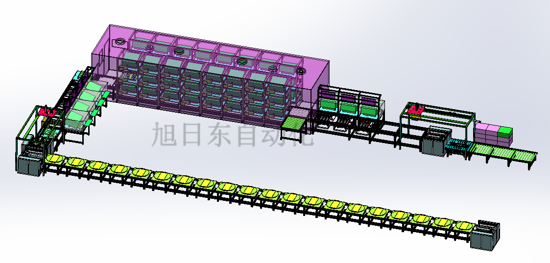 逆變器產(chǎn)品裝配、自動檢測、自動老化及包裝下線一體解決